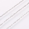 Tarnish Resistant 304 Stainless Steel Cable Chains CHS-F003-09P-A-1