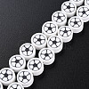 Handmade Polymer Clay Bead Strands CLAY-S096-031H-1