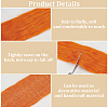 Polyester Top for Diy Hand-Decorated Artificial Wool Strip Accessories FIND-WH0170-32D-4