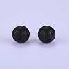 Round Silicone Focal Beads SI-JX0046A-27-2