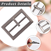 20Pcs 4 Colors Alloy Belt Buckles FIND-CL0001-36A-6
