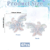 Polyester Applique Embroidery DIY-WH20055-026B-2