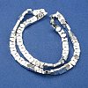 Electroplated Synthetic Non-magnetic Hematite Beads Strands G-C136-A01-04-2