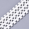 Spray Painted Non-magnetic Synthetic Hematite Multi-Strand Links G-R468-06-13-1