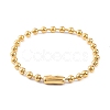 Ion Plating(IP) 304 Stainless Steel Ball Chain Necklaces for Women NJEW-G135-01A-G-1