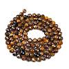 Natural Tiger Eye Beads Strands LS-G-M399-03C-5