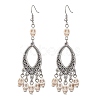 Brass Dangle Earrings EJEW-JE05890-02-S-1