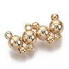 Brass Magnetic Clasps X-KK-S354-213A-NF-3