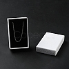 Texture Paper Necklace Gift Boxes OBOX-G016-C04-A-1