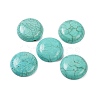 Dyed Synthetic Turquoise Cabochons G-B085-02A-01-1