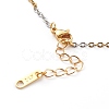 304 Stainless Steel Cable Chain Necklaces NJEW-JN03425-3