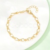 304 Stainless Steel Infinity Link Chain Bracelets BJEW-D458-05G-2