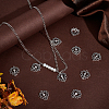 80Pcs Tibetan Style Alloy Pendants TIBE-UN0015-95-2