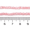 Baking Electroplate Glass Beads Strands DGLA-A039-J2MM-B08-4