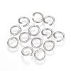 Tarnish Resistant 304 Stainless Steel Open Jump Rings STAS-F110-03P-1
