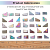 600G Irregular Glass Cabochons DIY-BC0005-93-2