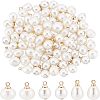120Pcs 2 Style  Resin Imitation Pearl Charms FIND-FH0004-29-1