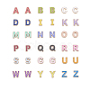 Alloy Enamel Slide Charms ENAM-CJ0001-25-3