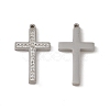 201 Stainless Steel Pendants STAS-J401-VC642-1