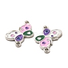 Alloy Enamel Connector Charms PALLOY-F290-13P-01-2