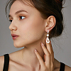 16Pcs 2 Colors 304 Stainless Steel Huggie Hoop Earrings Findings STAS-BBC0009-68C-6