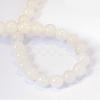 Natural White Jade Round Bead Strands G-E334-10mm-13-3