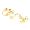 316 Stainless Steel Clip-on Earring Findings STAS-K274-09G-2