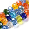 Glass Beads Strands EGLA-A034-M8mm-61-2