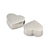 Valentine's Day 304 Stainless Steel Beads SA-E001-02P-03-2