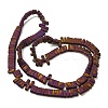 Electroplated Non-magnetic Synthetic Hematite Beads Strands G-C106-B01-06A-2