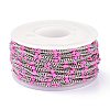 304 Stainless Steel Enamel Curb Chains CHS-P013-01P-07-3