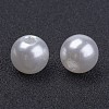 Acrylic Pearl Round Beads For DIY Jewelry and Bracelets X-PACR-8D-1-2