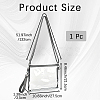 Waterproof Transparent PVC Crossbody Bags AJEW-WH20115-05A-2