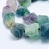 Natural Fluorite Beads Strands G-K203-64-3