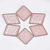 Polyester Woven Pendant Decorations WOVE-T008-05H-1