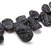 Natural Tektite Beads Strands G-K419-02B-1