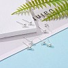925 Sterling Silver Ear Stud Findings STER-K167-042C-S-6