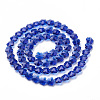Transparent Glass Beads GLAA-Q066-10mm-C07-2