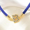Adjustable Nylon Cord Bracelets X-BJEW-C096-01G-02-2