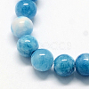 Natural Dyed Persian Jade Gemstone Bead Strands G-R271-6mm-XP15-2