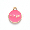 Alloy Enamel Pendants X-ENAM-S124-01B-03B-3