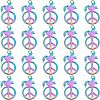 20Pcs Rainbow Color Alloy Pendants FIND-FH0003-56-1