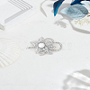 1Pc Zinc Alloy Rhinestone Brooches JEWB-LP0006-05P-3