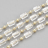 Handmade Glass Beaded Chains CHC-S004-05G-1