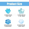 DIY Flower Plastic & Acrylic Beads Jewelry Making Finding Kit DIY-YW0008-78A-3