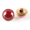 1-Hole Brass Resin Button BUTT-WH0015-35I-1