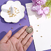40Pcs Brass Cabochons KK-BBC0026-05-3
