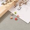 Synthetic Coral Charms X-PALLOY-JF00558-03-4