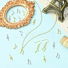 18Pcs 6 Styles Brass Charms KK-CJ0004-33-6