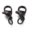 304 Stainless Steel Lobster Claw Clasps Ion Plating(IP) STAS-G240-01D-EB-2